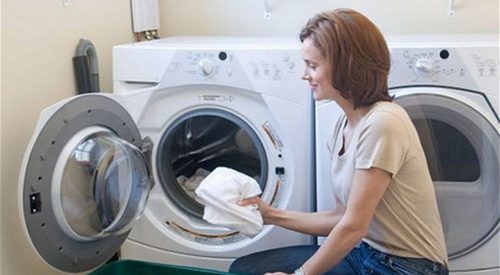 Sử dụng máy giặt tiết kiệm điện