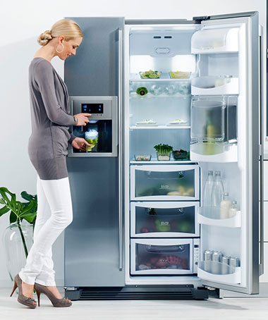 Tủ lạnh side by side samsung công nghệ làm lạnh kép