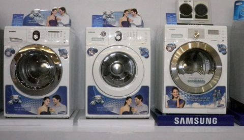 Một số mẫu mới của dòng máy giặt samsung, sua may giat, sửa máy giặt