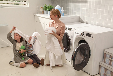 Máy giặt lồng ngang LG thế hệ mới