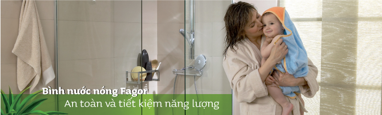Máy nước nóng Fagor an toàn và tiết kiệm năng lượng
