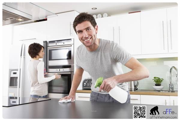 6 bước đơn giản để vệ sinh nhà bếp